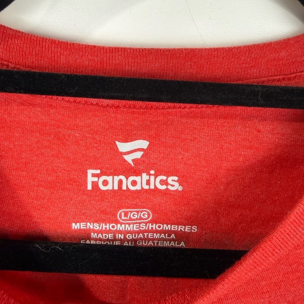 Fanatics San Francisco 49er’s Men's red Number 1 Dad graphic Tshirt. Size large - Picture 2 of 4